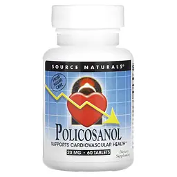 Полікозанол Policosanol 20 мг - 60 таблеток