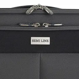 Валіза Semi Line 24" (M) Grey/Orange Lines (T5754-2) - мініатюра 8