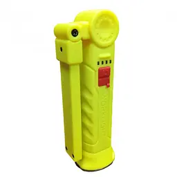 Акумуляторна складна лампа ліхтар з магнітом і гачком поворот на 180° WORKLIGHT G-52 LED COB - мініатюра 2