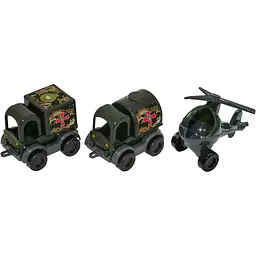 Ігровий набір Tigres Kids Cars Military 3 шт. (39998) - мініатюра 2