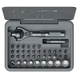 Поворотна викрутка з реверсом та набором біт Xiaomi Duka ATuMan Ratchet Screwdriver RS2 (40в1)