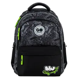 Рюкзак GoPack Education 182M Wow Skate Темно-сірий (GO26-182M-7) - мініатюра 3