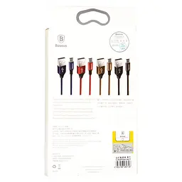 Кабель Baseus Yiven Cable USB to MicroUSB 2A 1m CAMYW-A01 Black - мініатюра 2