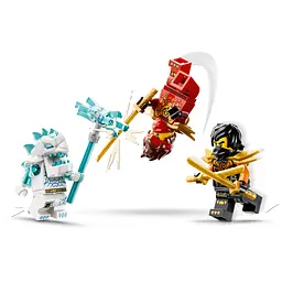 Конструктор LEGO Ninjago Комбіновані транспортні засоби Кая та Коула (71864) - мініатюра 2