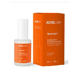 Сироватка для заспокоєння та усунення почервоніння Spotcalm Soothing serum for redness-prone skin ACNELAB+ 30 мл - мініатюра 7