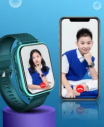 Розумний годинник телефон для дітей Lemfo Y37 з AMOLED екраном, 4G sim картою, прослушкою, GPS трекером та акумулятором 1000 мАг До 7 днів роботи Рожевий - мініатюра 6