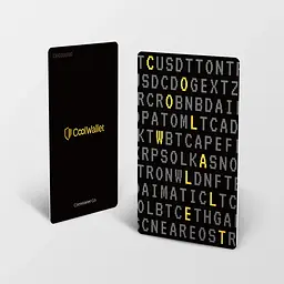Набір криптогаманців CoolWallet Go із 2 метакартками з кодом (CWGOCM)