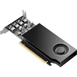 Відеокарта PNY NVIDIA QUADRO RTX A1000 8GB LowProfile OEM (VCNRTXA1000-SB) (GDDR6, 128 bit, PCI-E v4.0) - мініатюра 5