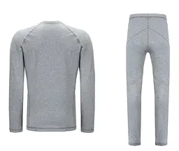 Комплект термобілизни Viverra Opti Heat Grey XXL (1102-РБ-2257086) - мініатюра 2