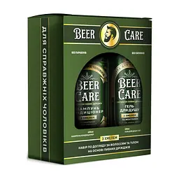 Набір косметики Beer Care Хміль Гель для душу 3 в 1 400 мл + Шампунь-кондиціонер 400 мл (4820164642146)