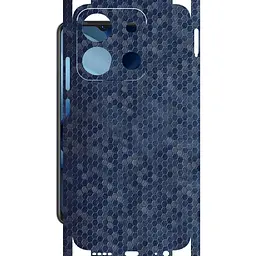 Захисна плівка StatusSKIN для Itel A05s Корпус Вініл Соти сині