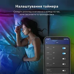 Стрічка світлодіодна розумна Govee H611 LED Strip Lights, 10м, RGB, WI-FI/Bluetooth, білий - мініатюра 8