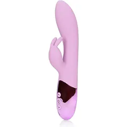 Вібратор-кролик Loveline Ultra Soft 22.5 см (бузковий)