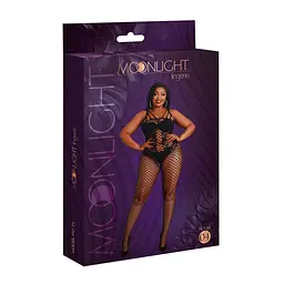 Боді Moonlight Model 04 Black Plus size - мініатюра 5