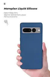 Чехол ArmorStandart ICON для Google Pixel 7 Pro Blue (ARM72401) - мініатюра 7