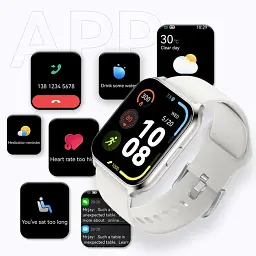 Смарт-годинник Haylou Filwans GTS Xiaomini Smartwatch Silver - мініатюра 3