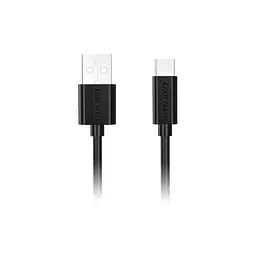 Дата кабель USB 2.0 AM to USB-C 3.0m 18W PVC black Choetech (AC0004-BK) - мініатюра 1