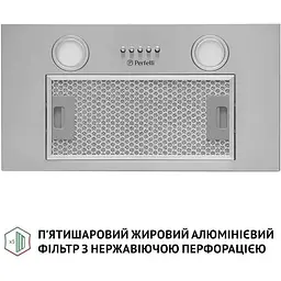 Витяжка вбудована Perfelli BI 5252 I 700 LED - мініатюра 5