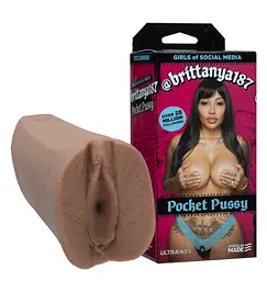 Мастурбатор вагіна Doc Johnson - Girls of Social Media - @brittanya187 Pocket Pussy ULTRASKYN Doc Johnson SO4024 90509