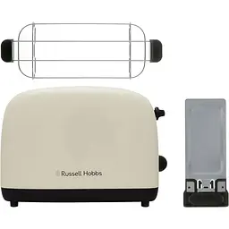 Тостер Russell Hobbs Colours Plus бежевий 1600 Вт (26551-56) - мініатюра 10