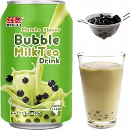 Напій молочний Rico Bubble Milk Tea Drink Matcha Flavor 340 мл - мініатюра 2