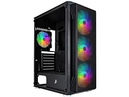 Корпус 1stPlayer X4-4F1 600W Black (X4-4F1-BK&PS-600FK)