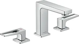Змішувач Hansgrohe Metropol Loop 110 для умивальника на 3 отвори колір - хромований 74514000 Хром