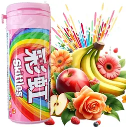 Драже Skittles Fruity Floral Tube 30г - мініатюра 5