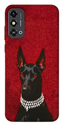 TPU чехол Demsky Premium doberman для ZTE Blade A53