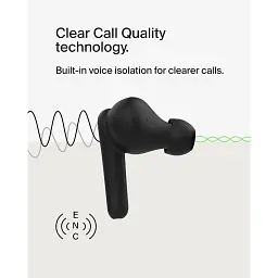 Навушники Belkin TWS Soundform Rhythm True Wireless чорні - мініатюра 4