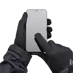 Рукавички чоловічі Black Diamond LightWeight Screentap Liners XL Чорний - мініатюра 6
