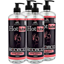 Iнтим-змазка зігріваюча "Hot Lube" ТМ "Fresh Heaven", 1000 мл блок 4 шт