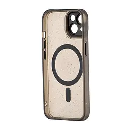 Чохол Splatter with MagSafe Protected Camera iPhone 14 Black - мініатюра 3