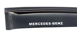 Дефлектори вікон ветровики Mercedes-Benz E-Class (W124) 1985-1995 Скотч 3M Voron Glass - мініатюра 2