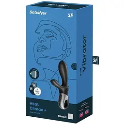 Універсальний смарт-вібратор з підігрівом Satisfyer Heat Climax + - мініатюра 4
