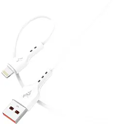 Кабель SkyDolphin S66L USB - Lightning (M/M), 1 м, Білий (SDUSB-000647) - мініатюра 2