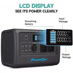 Зарядна станція Bluetti PowerOak EB70 1000W 716Wh [76076] - мініатюра 4