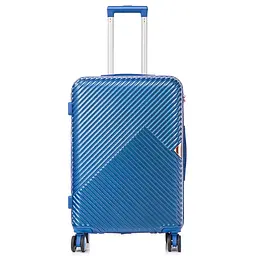 Валіза середня Semi Line 24 дюйми (M) дюйми (M) ABS-Plastic Blue (T5727-2) - мініатюра 2