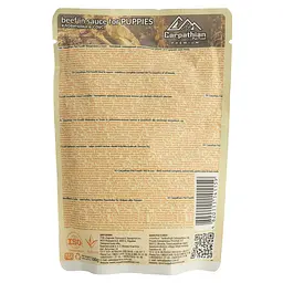 Вологий корм для цуценят Carpathian Pet Food у соусі з яловичиною, 100 г - мініатюра 2