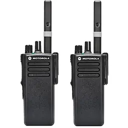 Комплект 2 шт. оригінальних рацій Motorola DP4400 VHF AES-256 шифрування
