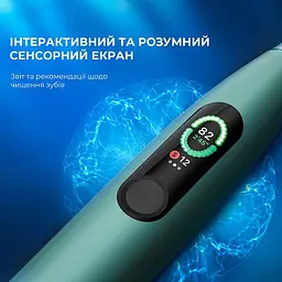 Електрична зубна щітка Oclean X Pro Green Smart Sonic Toothbrush - мініатюра 9