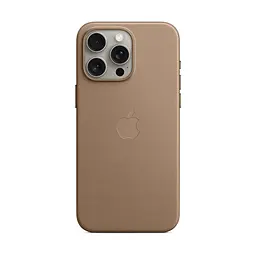 Чехол для Apple iPhone 15 Pro Max, FineWoven Case with MagSafe, коричневый, защитная накладка-панель из материала FineWoven, противоударный, для iPhone, защита всего корпуса, поддержка беспроводной зарядки и MagSafe, (ARM71991) - мініатюра 6