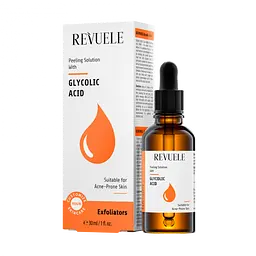 Сироватка-пілінг для обличчя Revuele Peeling Solution With Glycolic Acid з гліколевою кислотою, 30 мл