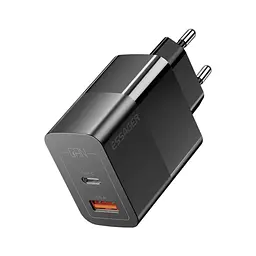 Зарядний пристрій 1xUSB-C + 1xUSB 33W Essager (ECTAC-PCB01-P) - мініатюра 2