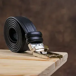Чоловічий шкіряний ремінь GRANDE PELLE 3,4х120 см acs0014943 - мініатюра 6