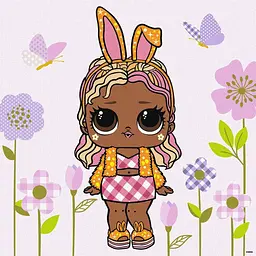 Картина за номерами L.O.L. Surprise HipHop4Lyfe BossBunny Ideyka KHO1103, 40х40 см