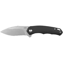 Ніж Cimmerian Knives C1 SW Half Serrated N690 Black