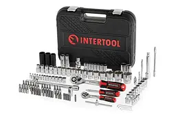 Набір автомобільного ручного інструменту Intertool Storm ET-8111 1/4" x 1/2 у наборі 111 предметів - мініатюра 3