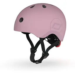 Шолом захисний дитячий Scoot and Ride з ліхтариком 51-53 см пастельно-бузковий (SR-190605-WILDBERRY) - мініатюра 2