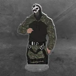 Акрилова колекційна фігурка Call of Duty - Саймон «Гоуст» Райлі (2) 15 см - мініатюра 2